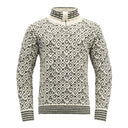 Devold SVALBARD WOOL ZIP NECK - PeakStyle