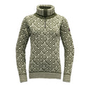 Devold SVALBARD WOOL ZIP NECK - PeakStyle