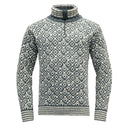 Devold SVALBARD WOOL ZIP NECK - PeakStyle