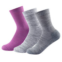 Devold W DAILY MERINO MEDIUM SOCK 3 - PACK - Anemone Mix 36 - 40 Socken - PeakStyle