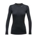 Devold W DUO ACTIVE MERINO 205 SHIRT - Black XS Oberbekleidung - PeakStyle