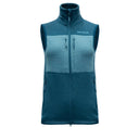 Devold W EGGA GRID MERINO VEST - Flood - Moon XS Oberbekleidung - PeakStyle