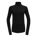 Devold W EXPEDITION MERINO 235 ZIP NECK - Black XS Unterwäsche - PeakStyle