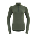 Devold W EXPEDITION MERINO 235 ZIP NECK - Forest XS Unterwäsche - PeakStyle