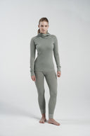 Devold W KVITEGGA MERINO 230 HOODIE - Raw White XS Unterwäsche - PeakStyle