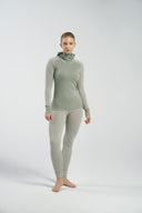 Devold W KVITEGGA MERINO 230 HOODIE - Raw White XS Unterwäsche - PeakStyle
