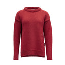 Devold W NANSEN WOOL SWEATER - Hindberry XS Oberbekleidung - PeakStyle