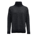 Devold W SORISEN WOOL HIGH NECK - Ink - Grey XS Oberbekleidung - PeakStyle
