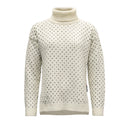 Devold W SORISEN WOOL HIGH NECK - Offwhite - Ink XS Oberbekleidung - PeakStyle