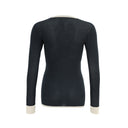 Devold W WOOL MESH 190 SHIRT (VORGÄNGERMODELL) - Ink - Offwhite XS Unterwäsche - PeakStyle