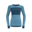 Devold W WOOL MESH 190 SHIRT (VORGÄNGERMODELL) - Moon - Flood XS Unterwäsche - PeakStyle
