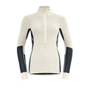 Devold W WOOL MESH 190 ZIP NECK - Ink - Offwhite XS Unterwäsche - PeakStyle