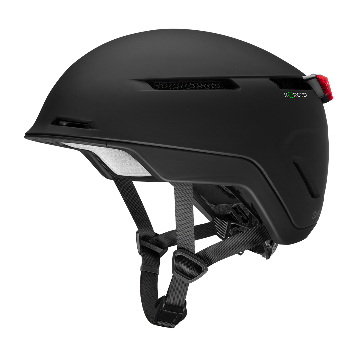 SMITH Dispatch Mips Fahrradhelm – Matte Black – Produktansicht mit Licht