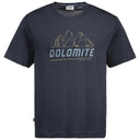 Dolomite M CRISTALLO MERINO SS TEE - Wood Blue S Oberbekleidung - PeakStyle