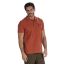 Dolomite M DOBBIACO SS POLO - Dark Orange S Oberbekleidung - PeakStyle