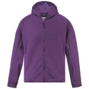 Dolomite M LATEMAR FLEECE ZIP HOODY - Rustic Purple - Dark Grey S Oberbekleidung - PeakStyle