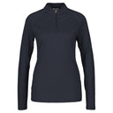 Dolomite W CRISTALLO ZIP MERINO LS TEE - Wood Blue XS Oberbekleidung - PeakStyle