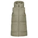 Dolomite W FITZROY H VEST LONG - Safari Brown XS Oberbekleidung - PeakStyle