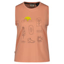Dolomite W LATEMAR TANK - Peach Orange XS Oberbekleidung - PeakStyle