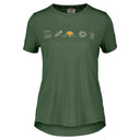 Dolomite W PELMO DRI 2 SS TEE - Mineral Green XS Oberbekleidung - PeakStyle
