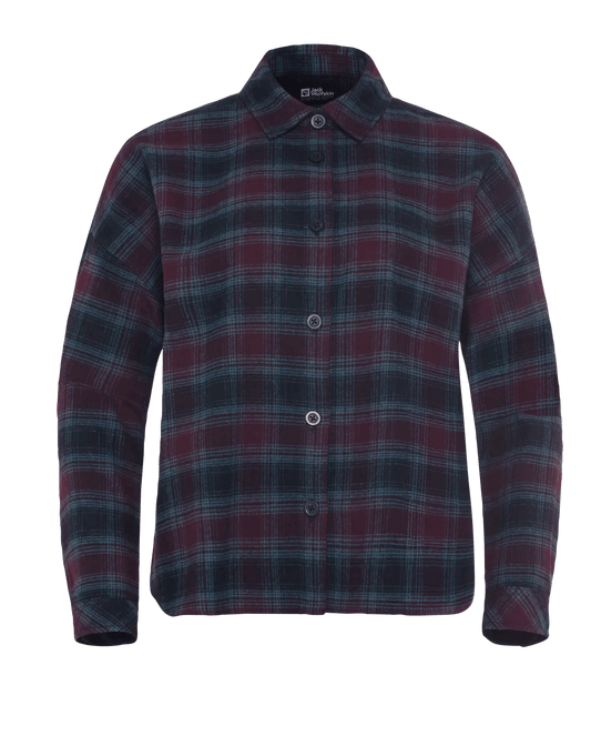Jack Wolfskin BAJA FLANNEL SHIRT W - at PeakStyle