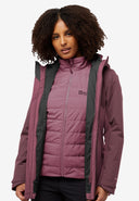 Jack Wolfskin HUNBERG 3IN1 JACKET W - Jackets at PeakStyle