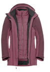 Jack Wolfskin HUNBERG 3IN1 JACKET W - Jackets at PeakStyle