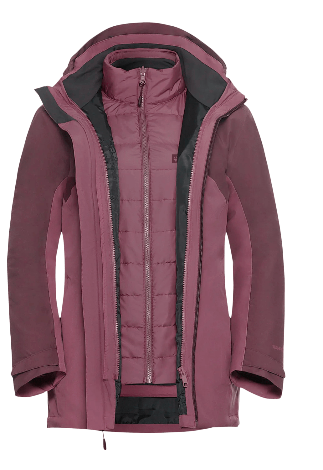 Jack Wolfskin HUNBERG 3IN1 JACKET W - Jackets at PeakStyle