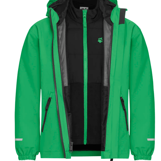 Jack Wolfskin HYBRID 3IN1 JACKET K - Midlayer at PeakStyle