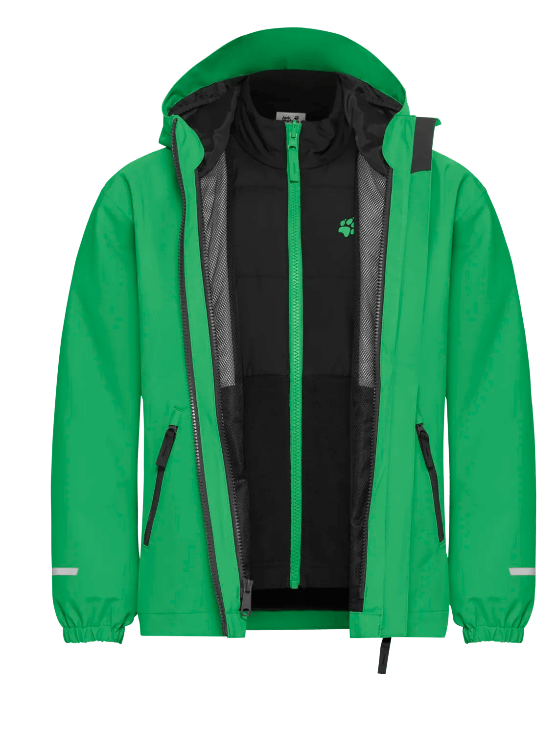 Jack Wolfskin HYBRID 3IN1 JACKET K - Midlayer at PeakStyle