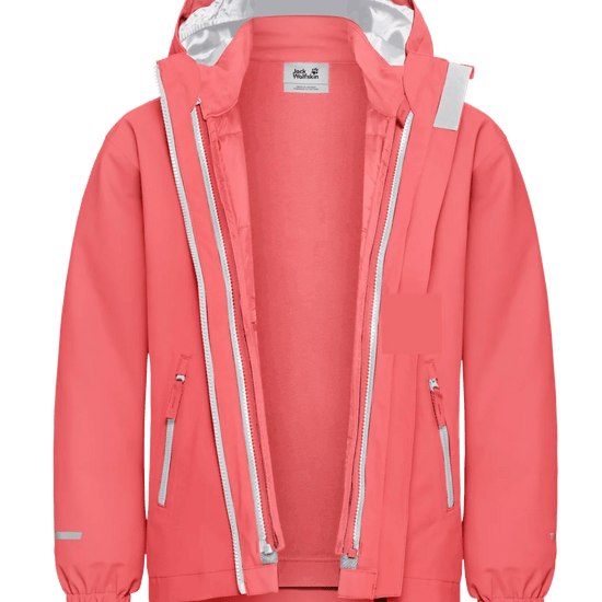 Jack Wolfskin HYBRID 3IN1 JACKET K - Midlayer at PeakStyle