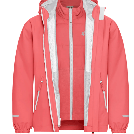 Jack Wolfskin HYBRID 3IN1 JACKET K - Midlayer at PeakStyle