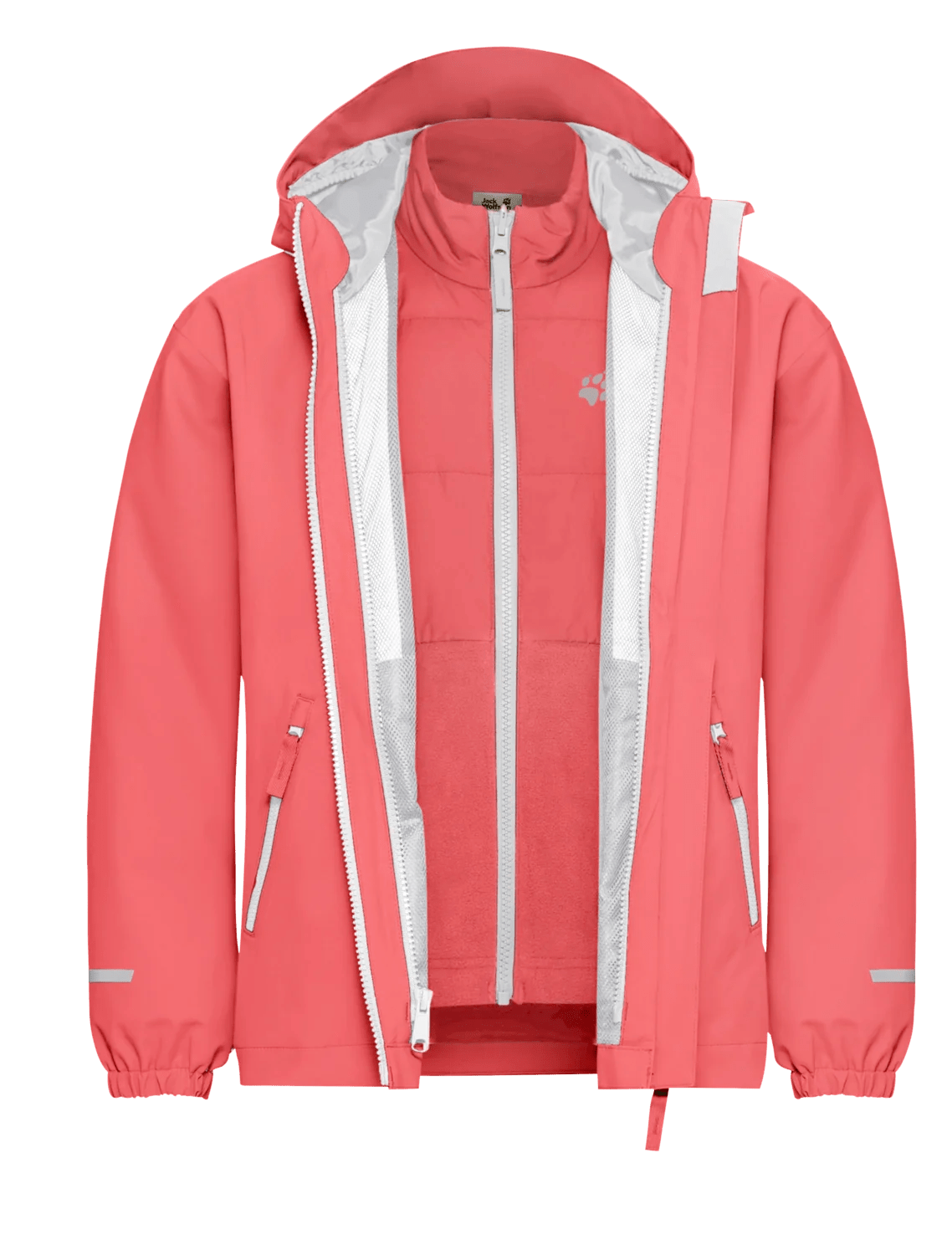 Jack Wolfskin HYBRID 3IN1 JACKET K - Midlayer at PeakStyle