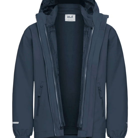 Jack Wolfskin HYBRID 3IN1 JACKET K - Midlayer at PeakStyle
