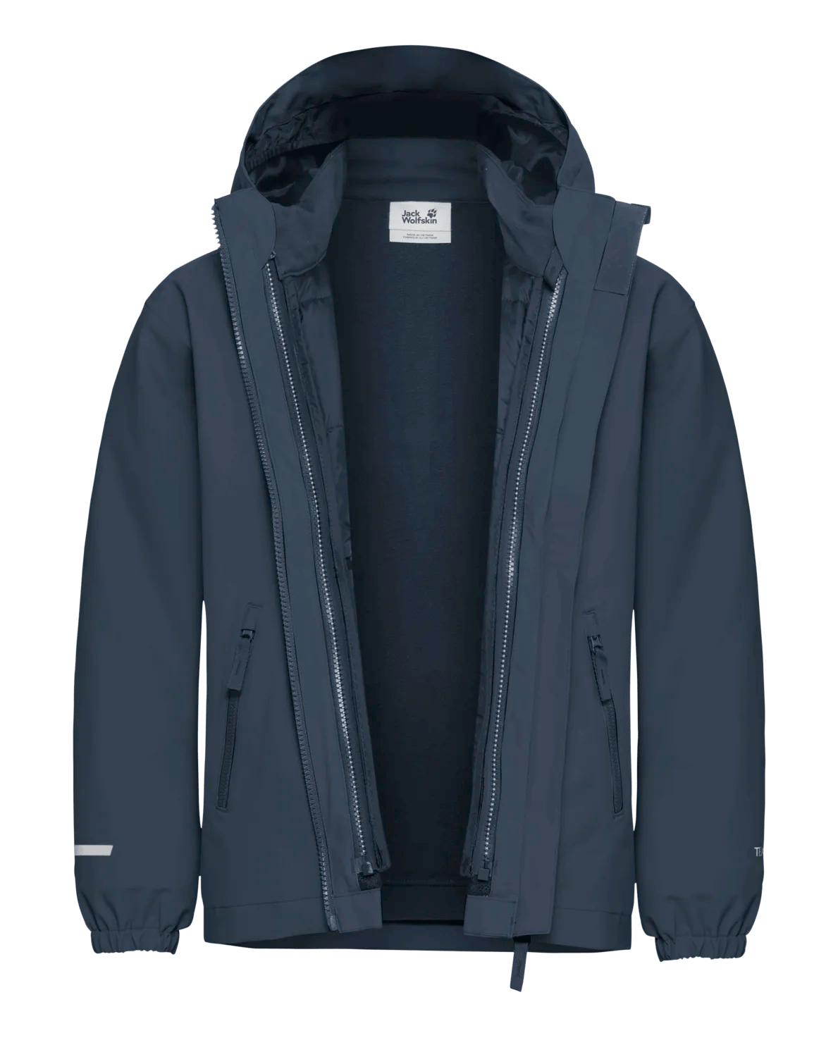 Jack Wolfskin HYBRID 3IN1 JACKET K - Midlayer at PeakStyle