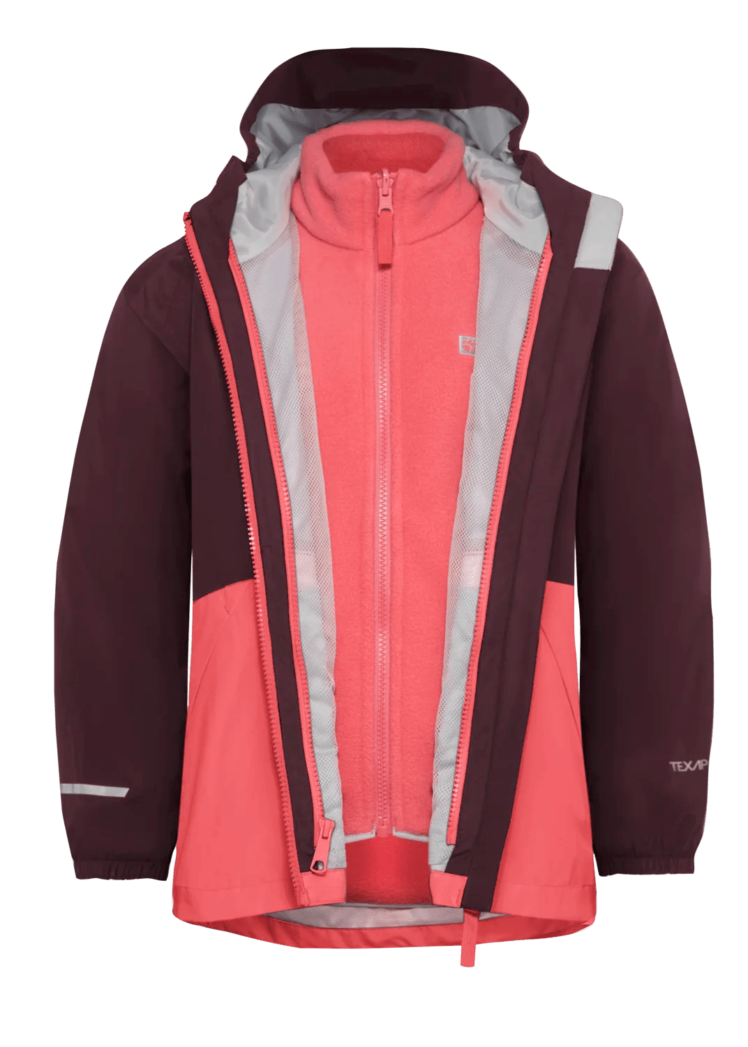 Jack Wolfskin ICELAND 3IN1 JACKET K - Jackets at PeakStyle