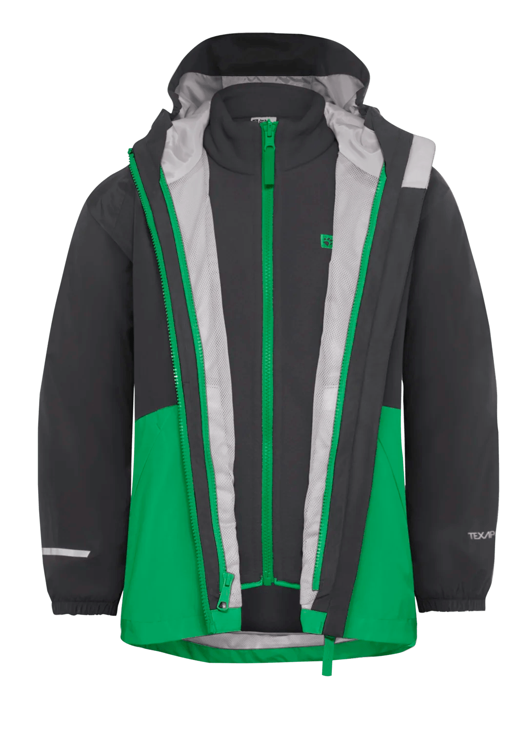 Jack Wolfskin ICELAND 3IN1 JACKET K - Jackets at PeakStyle