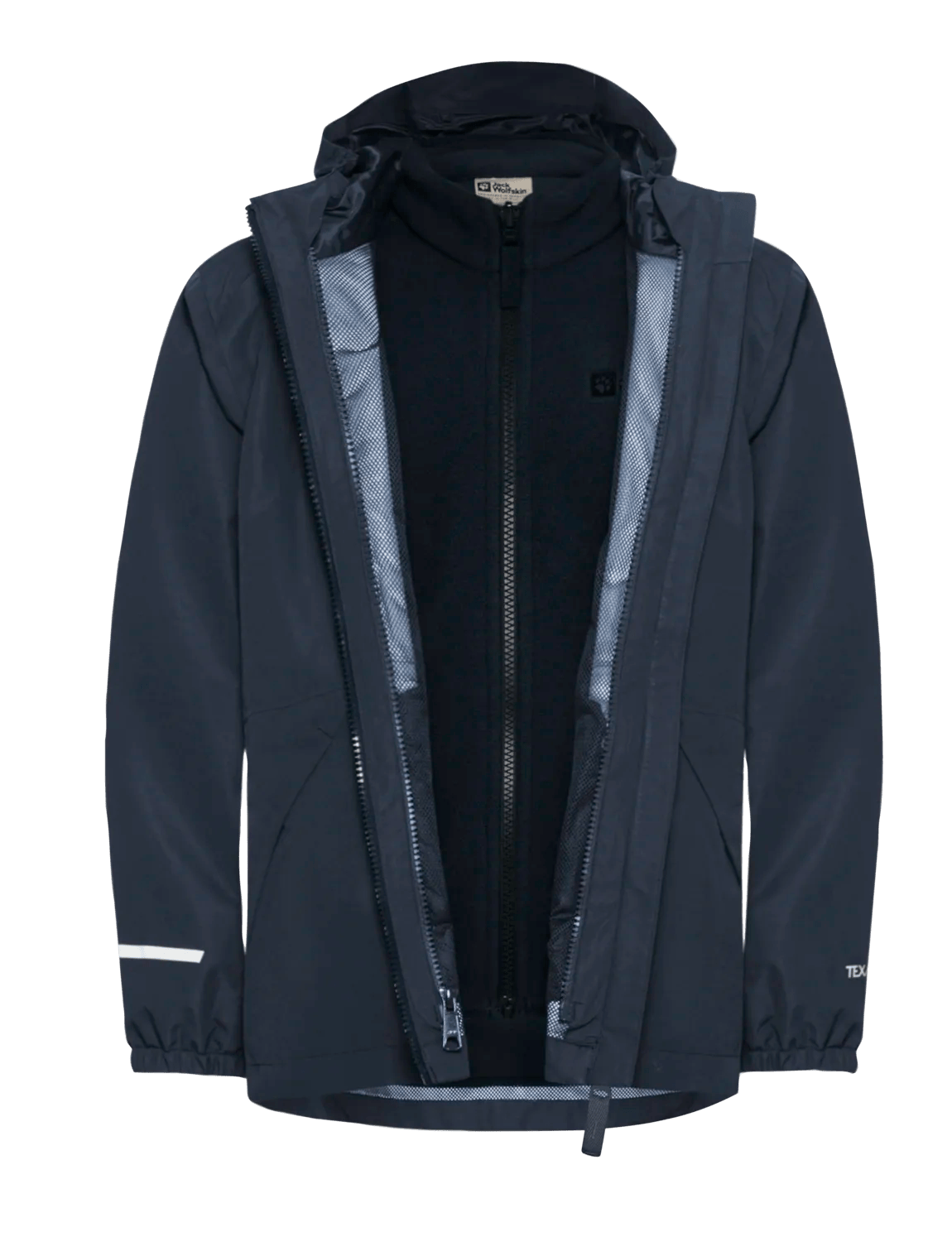 Jack Wolfskin ICELAND 3IN1 JACKET K - Jackets at PeakStyle