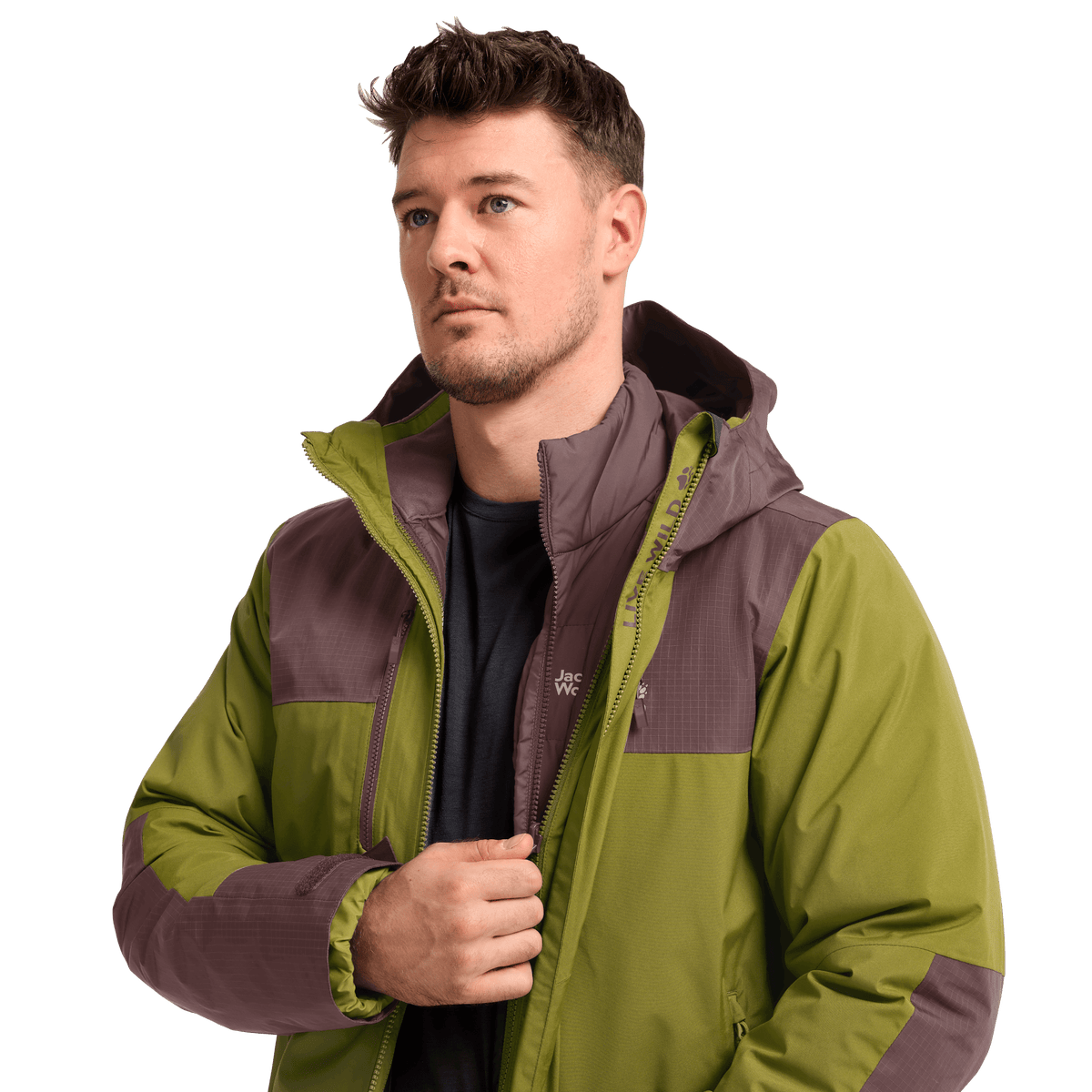Jack Wolfskin JASPER DECADE 3IN1 Jacke Herren - Jacken bei PeakStyle