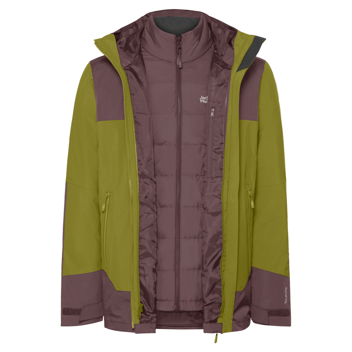 Jack Wolfskin JASPER DECADE 3IN1 Jacke Herren - Jacken bei PeakStyle