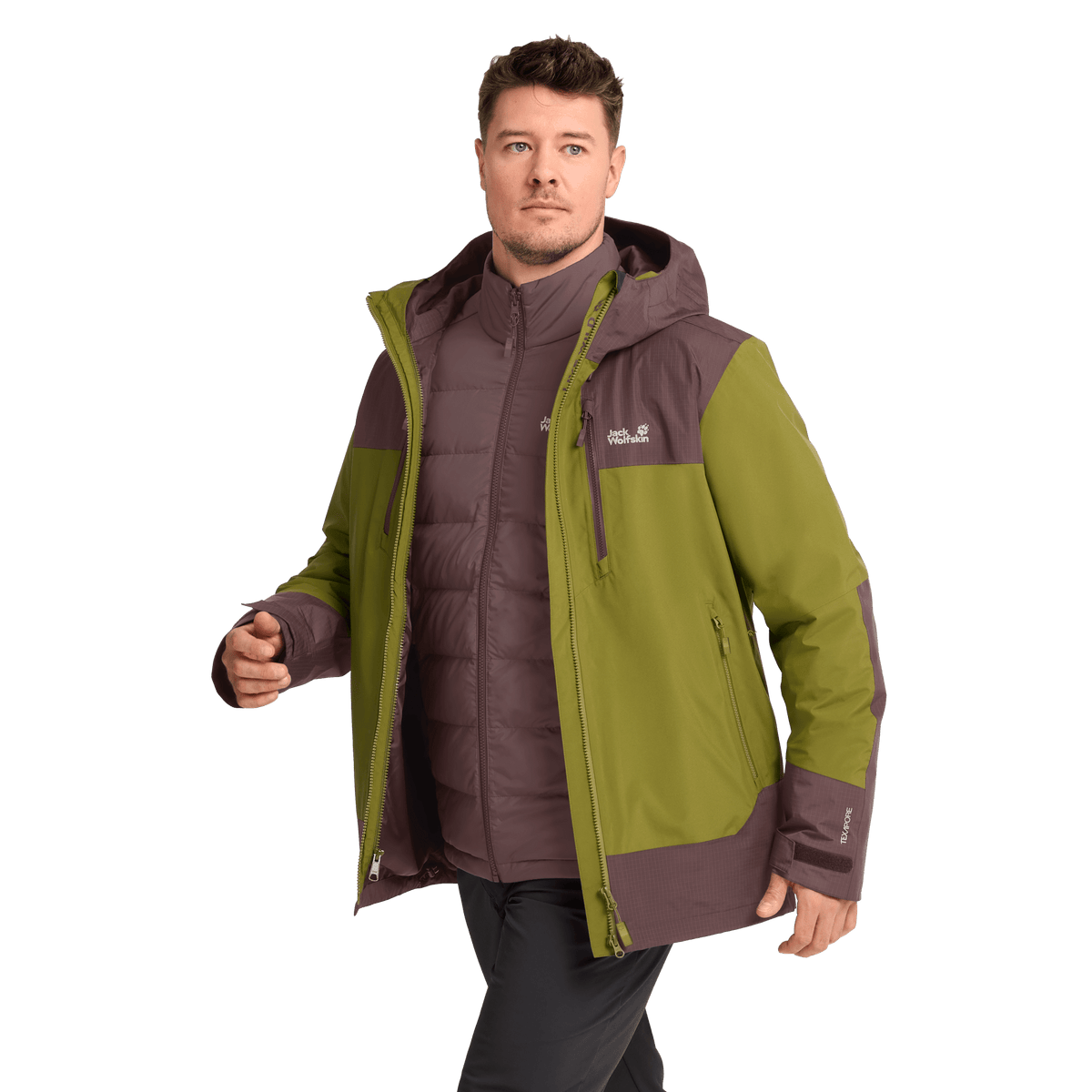 Jack Wolfskin JASPER DECADE 3IN1 Jacke Herren - Jacken bei PeakStyle