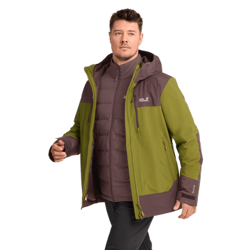 Jack Wolfskin JASPER DECADE 3IN1 Jacke Herren - Jacken bei PeakStyle