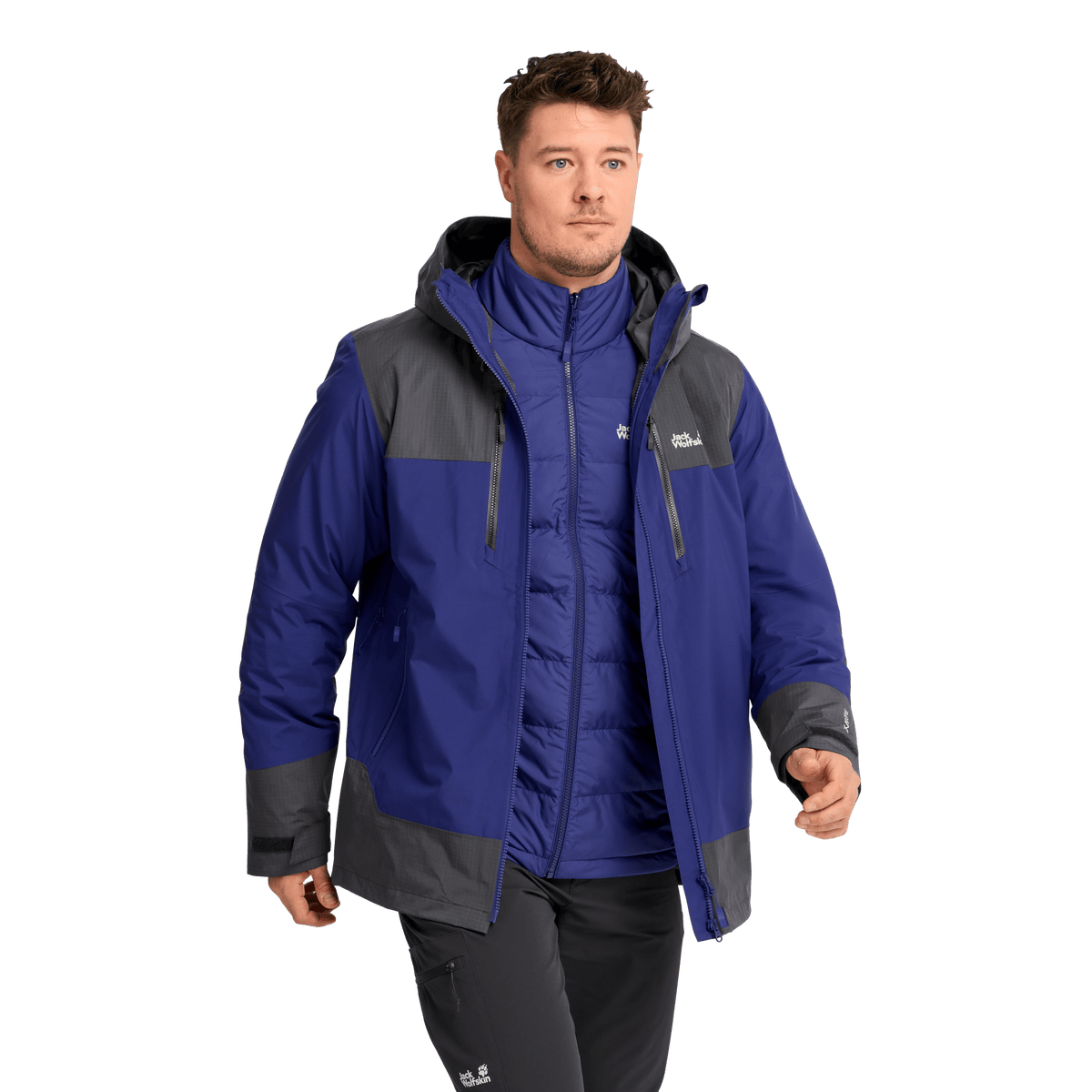 Jack Wolfskin JASPER DECADE 3IN1 Jacke Herren - Jacken bei PeakStyle