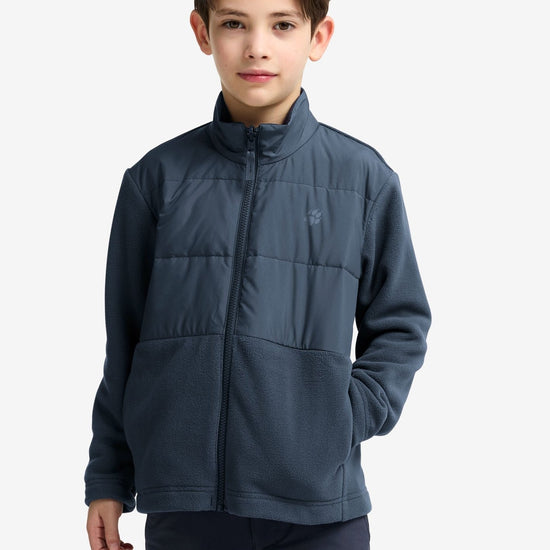 Jack Wolfskin KIDS HYBRID 3IN1 JACKET K - Jackets at PeakStyle
