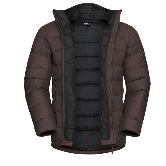 Jack Wolfskin M ATHER DOWN HOODY M RDS - at PeakStyle