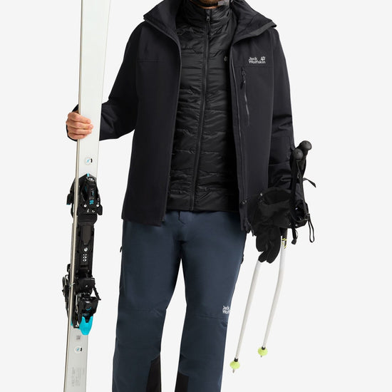 Jack Wolfskin M FLOWLINE 3IN1 JACKET M - Winter sports jackets at PeakStyle