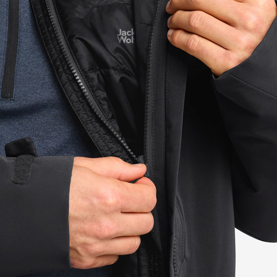 Jack Wolfskin M FLOWLINE 3IN1 JACKET M - Winter sports jackets at PeakStyle