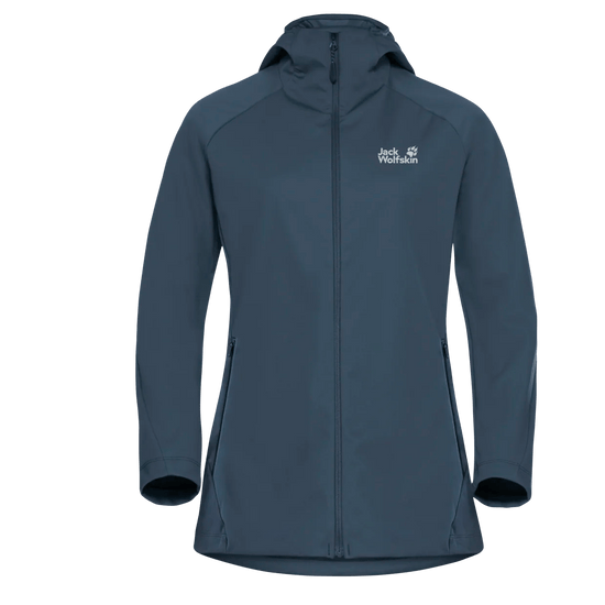 Jack Wolfskin M HIKE WITH ME HOODY W - at PeakStyle