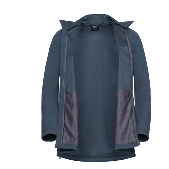 Jack Wolfskin M HIKE WITH ME HOODY W - at PeakStyle