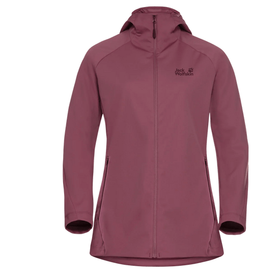 Jack Wolfskin M HIKE WITH ME HOODY W - at PeakStyle